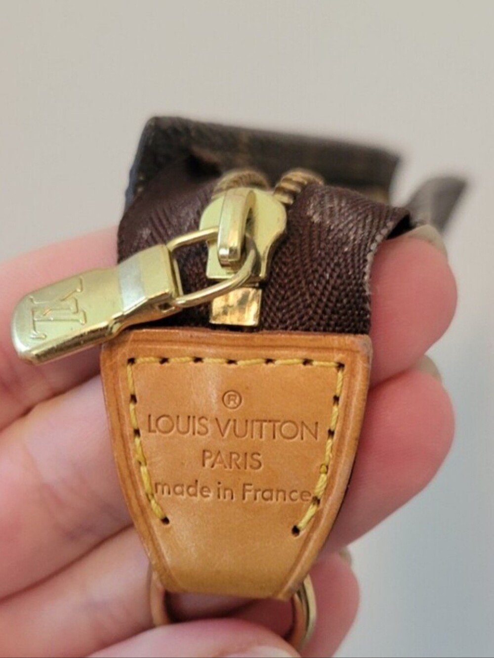 Authentic Louis Vuitton Brown Monogram Pouch - Picture 13 of 15